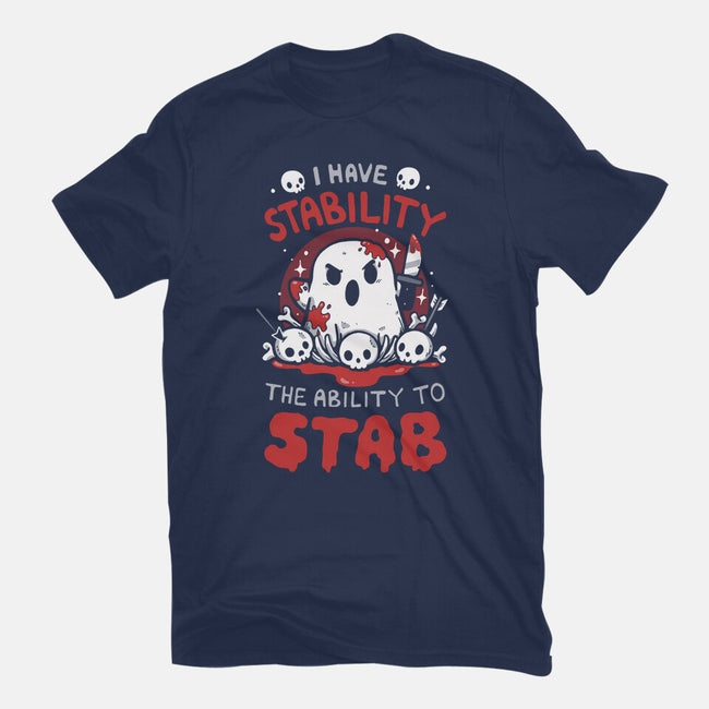 I Have Stability-Womens-Basic-Tee-Vallina84