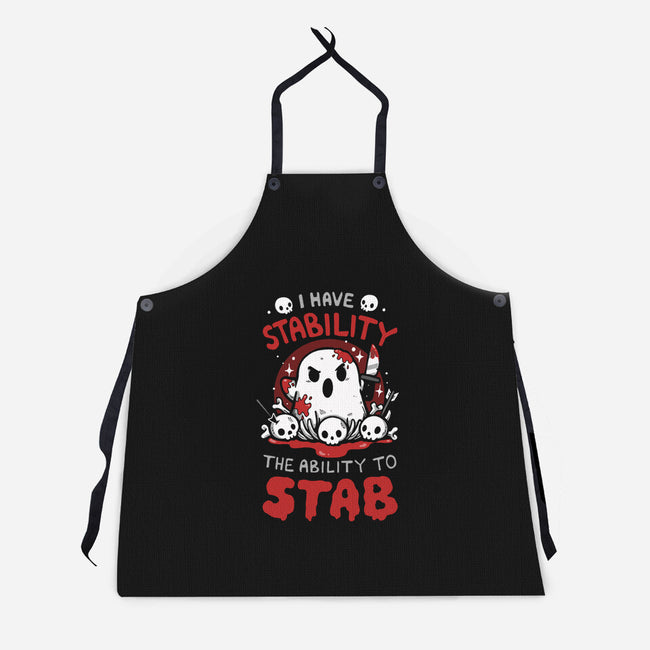 I Have Stability-Unisex-Kitchen-Apron-Vallina84
