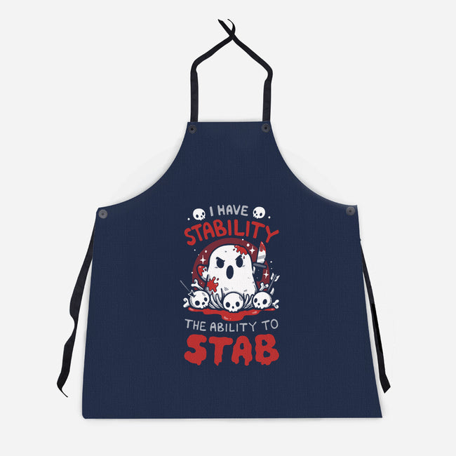 I Have Stability-Unisex-Kitchen-Apron-Vallina84