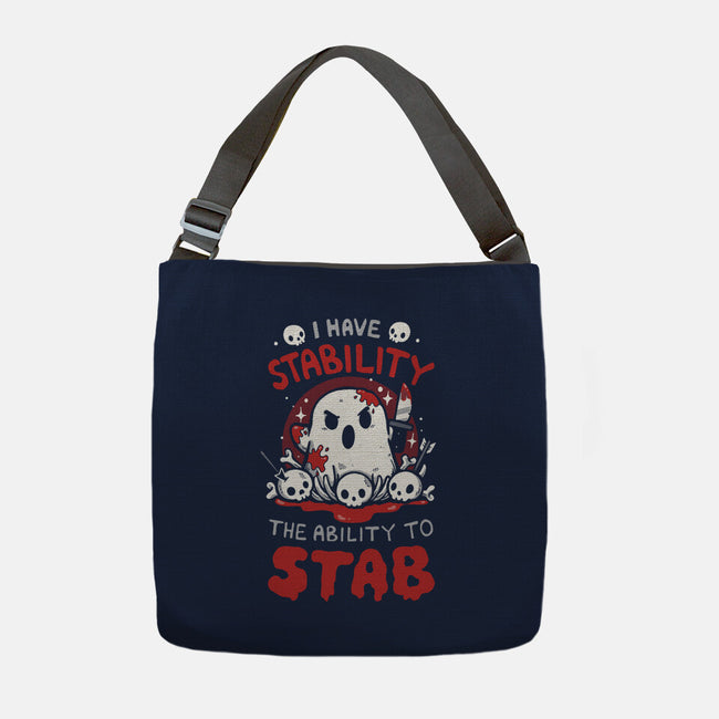 I Have Stability-None-Adjustable Tote-Bag-Vallina84