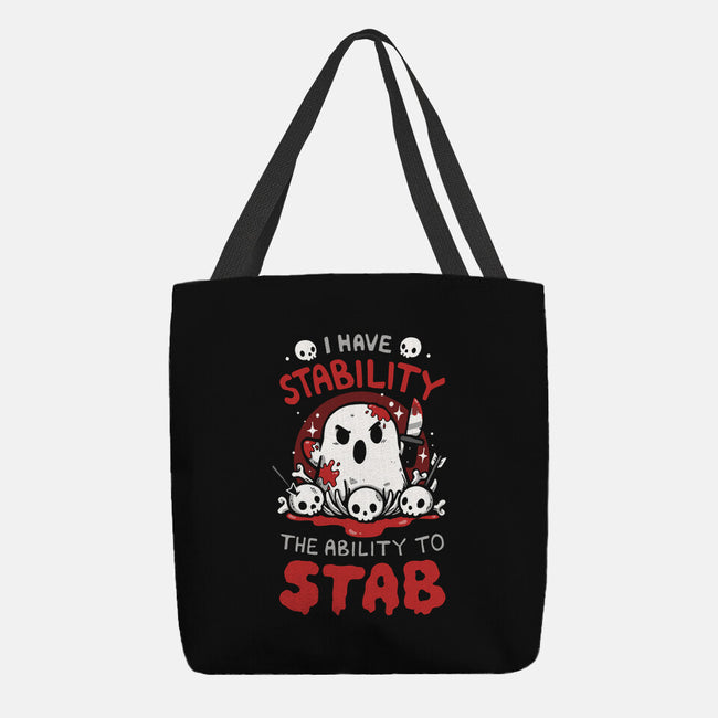 I Have Stability-None-Basic Tote-Bag-Vallina84