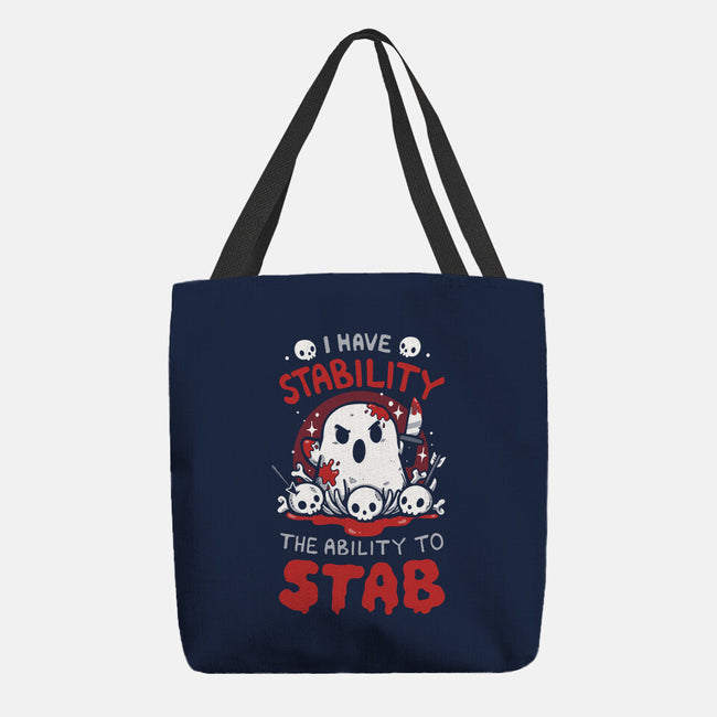 I Have Stability-None-Basic Tote-Bag-Vallina84