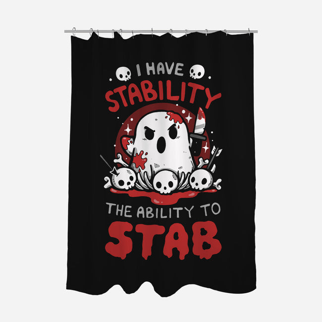 I Have Stability-None-Polyester-Shower Curtain-Vallina84