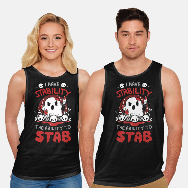 I Have Stability-Unisex-Basic-Tank-Vallina84