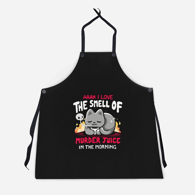 Murder Juice-Unisex-Kitchen-Apron-Vallina84