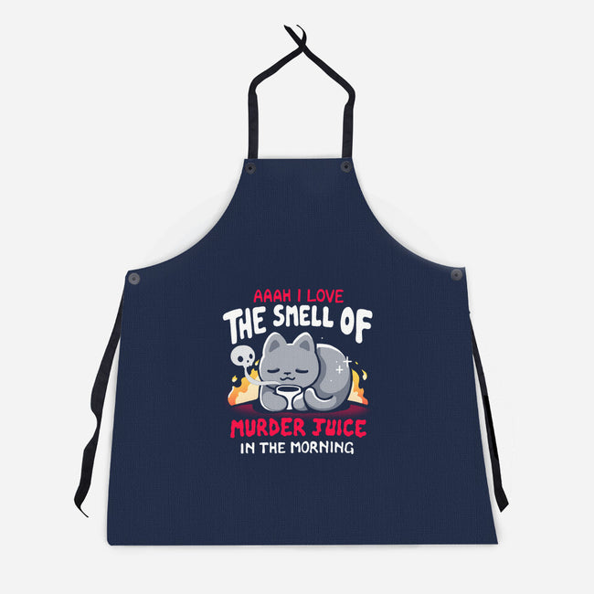 Murder Juice-Unisex-Kitchen-Apron-Vallina84