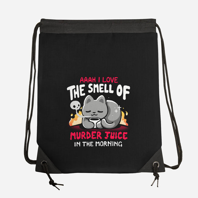 Murder Juice-None-Drawstring-Bag-Vallina84