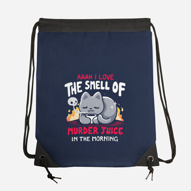 Murder Juice-None-Drawstring-Bag-Vallina84