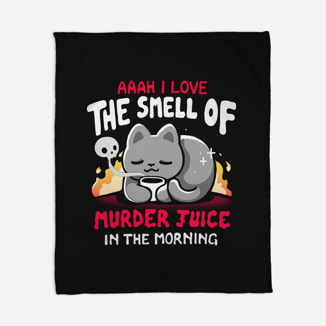 Murder Juice-None-Fleece-Blanket-Vallina84