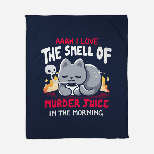 Murder Juice-None-Fleece-Blanket-Vallina84