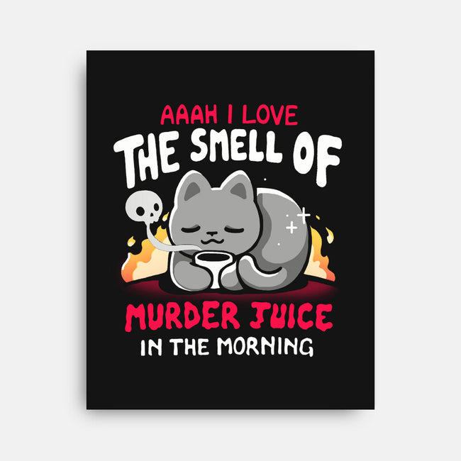 Murder Juice-None-Stretched-Canvas-Vallina84