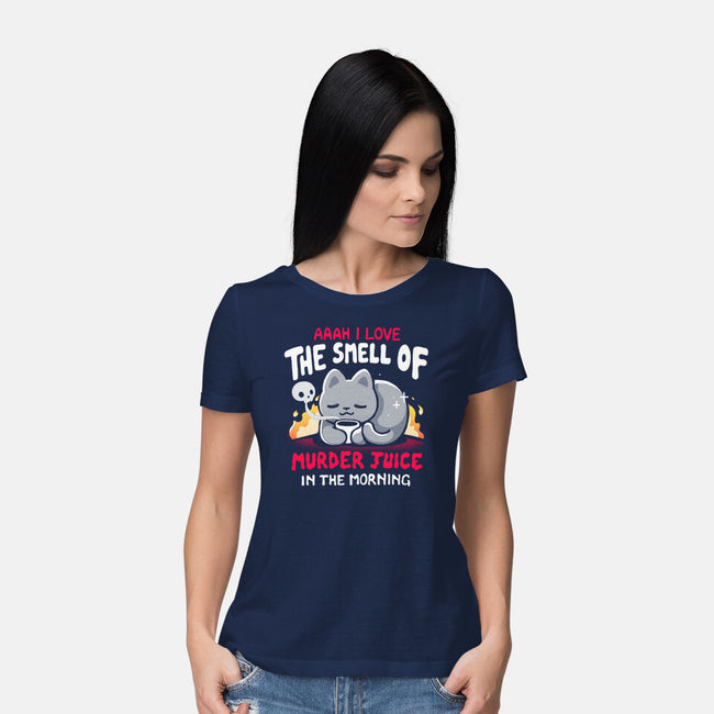 Murder Juice-Womens-Basic-Tee-Vallina84