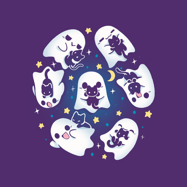 Ghosts Kittens-Womens-Basic-Tee-Vallina84
