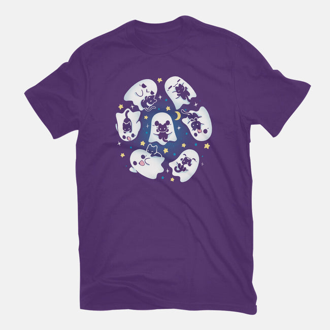 Ghosts Kittens-Mens-Basic-Tee-Vallina84