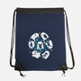 Ghosts Kittens-None-Drawstring-Bag-Vallina84