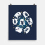 Ghosts Kittens-None-Matte-Poster-Vallina84