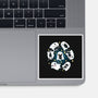 Ghosts Kittens-None-Glossy-Sticker-Vallina84
