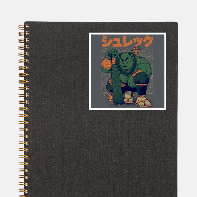 Shurekku Oni-None-Glossy-Sticker-Bruno Mota