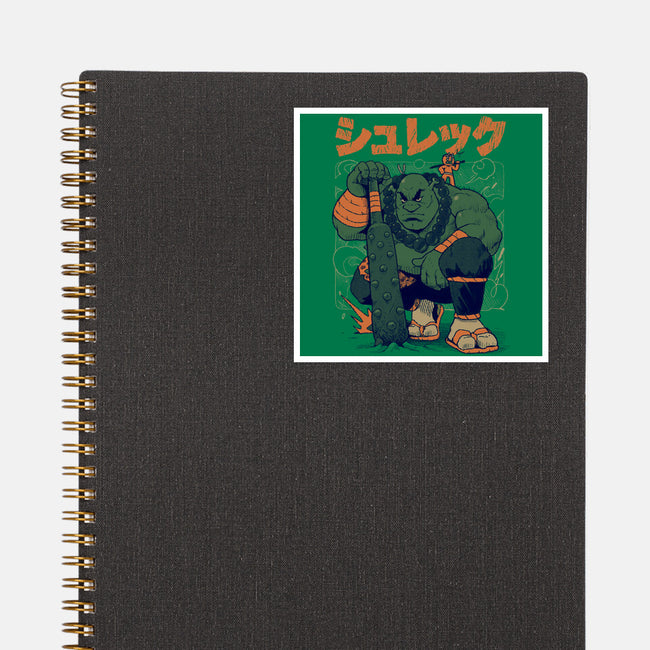 Shurekku Oni-None-Glossy-Sticker-Bruno Mota