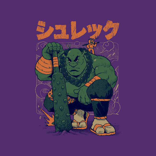 Shurekku Oni-Unisex-Crew Neck-Sweatshirt-Bruno Mota