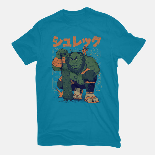 Shurekku Oni-Mens-Basic-Tee-Bruno Mota