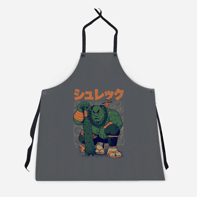 Shurekku Oni-Unisex-Kitchen-Apron-Bruno Mota