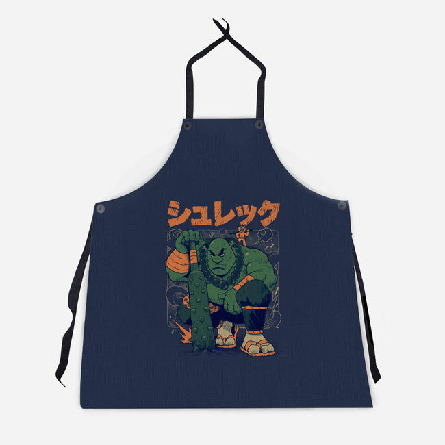 Shurekku Oni-Unisex-Kitchen-Apron-Bruno Mota