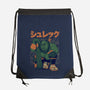 Shurekku Oni-None-Drawstring-Bag-Bruno Mota