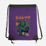 Shurekku Oni-None-Drawstring-Bag-Bruno Mota