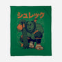 Shurekku Oni-None-Fleece-Blanket-Bruno Mota