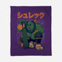 Shurekku Oni-None-Fleece-Blanket-Bruno Mota