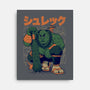 Shurekku Oni-None-Stretched-Canvas-Bruno Mota