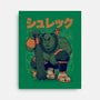 Shurekku Oni-None-Stretched-Canvas-Bruno Mota