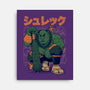 Shurekku Oni-None-Stretched-Canvas-Bruno Mota