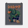 Shurekku Oni-None-Matte-Poster-Bruno Mota
