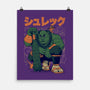 Shurekku Oni-None-Matte-Poster-Bruno Mota