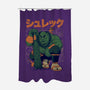 Shurekku Oni-None-Polyester-Shower Curtain-Bruno Mota