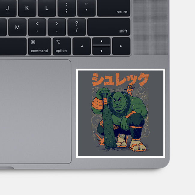 Shurekku Oni-None-Glossy-Sticker-Bruno Mota