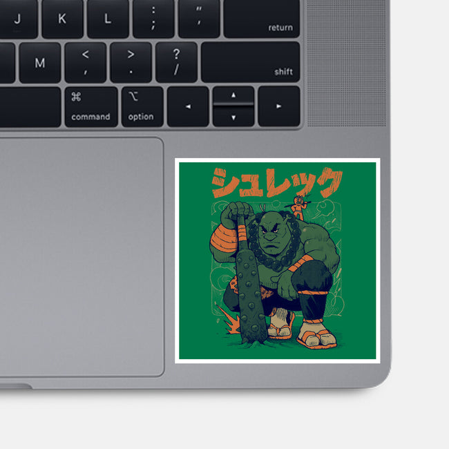 Shurekku Oni-None-Glossy-Sticker-Bruno Mota