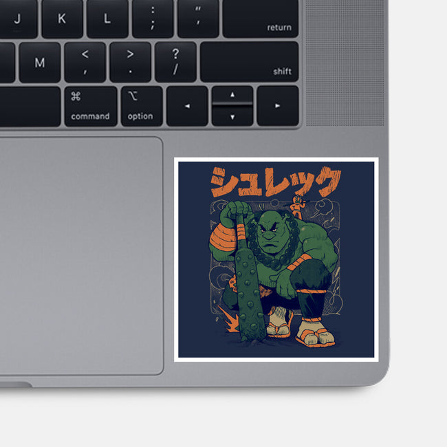 Shurekku Oni-None-Glossy-Sticker-Bruno Mota