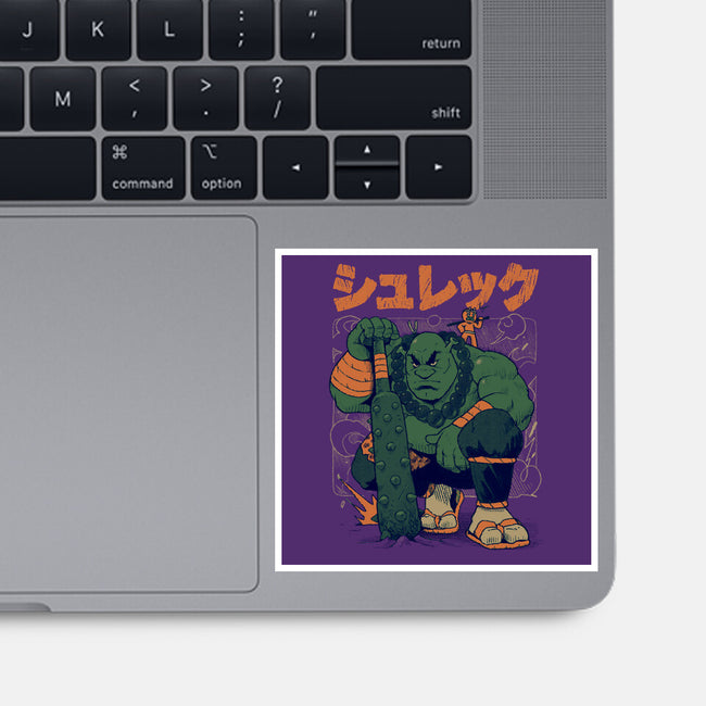 Shurekku Oni-None-Glossy-Sticker-Bruno Mota
