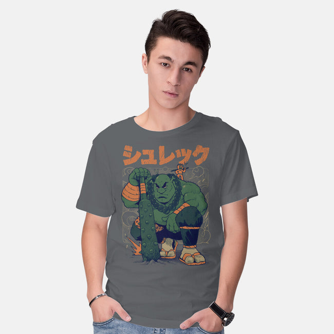 Shurekku Oni-Mens-Basic-Tee-Bruno Mota