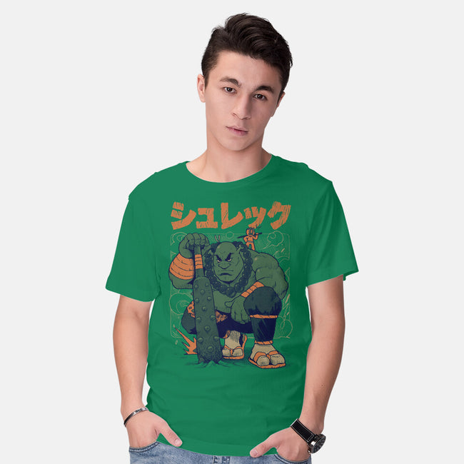Shurekku Oni-Mens-Basic-Tee-Bruno Mota