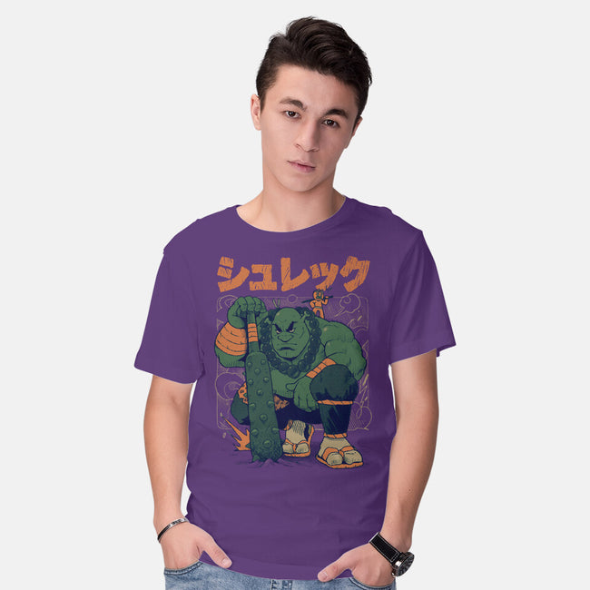 Shurekku Oni-Mens-Basic-Tee-Bruno Mota