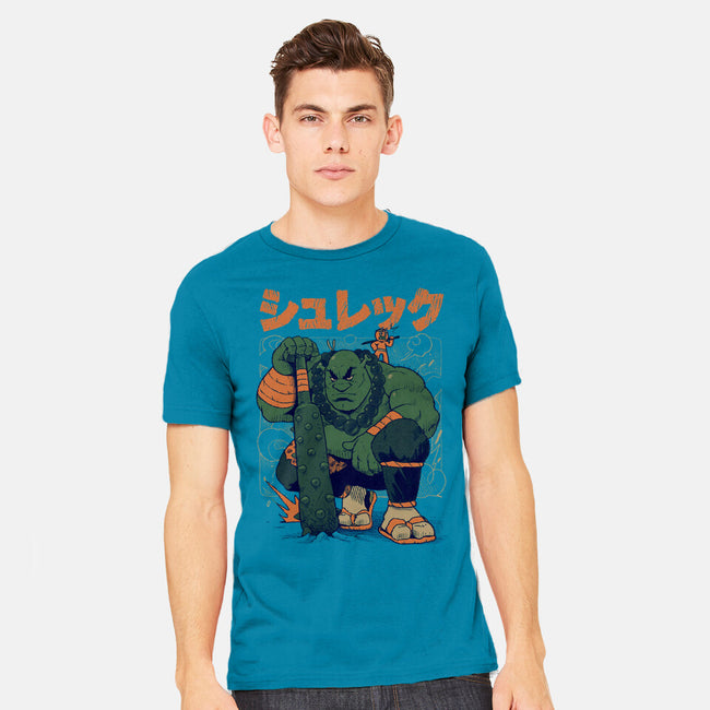 Shurekku Oni-Mens-Heavyweight-Tee-Bruno Mota