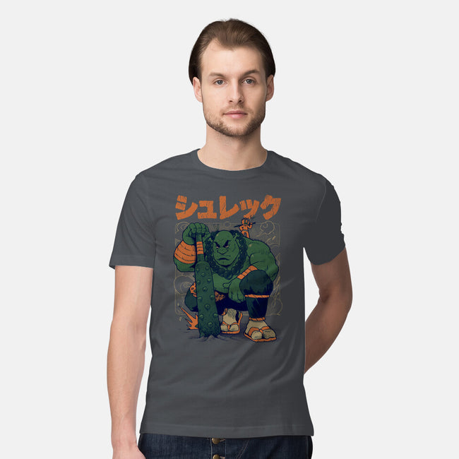 Shurekku Oni-Mens-Premium-Tee-Bruno Mota