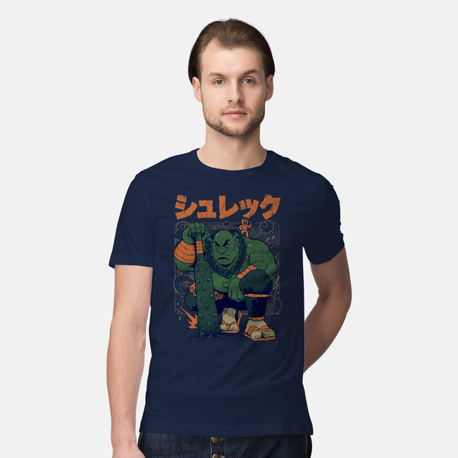 Shurekku Oni-Mens-Premium-Tee-Bruno Mota