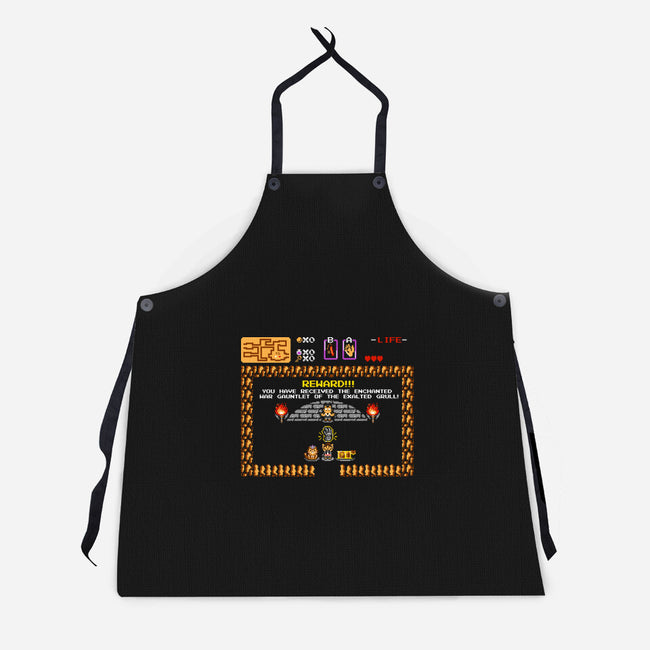 Dangerous Dungeon-Unisex-Kitchen-Apron-demonigote