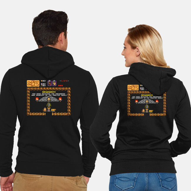 Dangerous Dungeon-Unisex-Zip-Up-Sweatshirt-demonigote