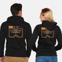 Dangerous Dungeon-Unisex-Zip-Up-Sweatshirt-demonigote